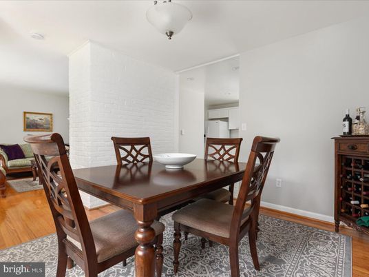 Dining room, Interior, Stone Walls, Wood Texture Flooring