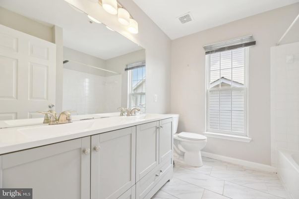 Bathroom, Dual Sink Vanities, Interior, Marble