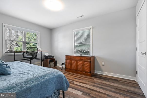 Bedroom, Home Office, Interior, Wood Texture Flooring