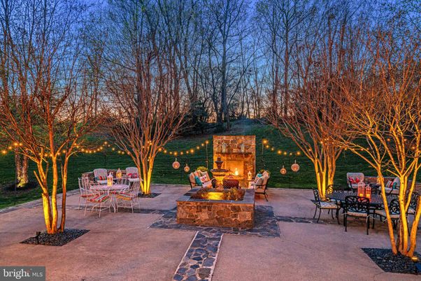 Backyard, Exterior, Fireplace