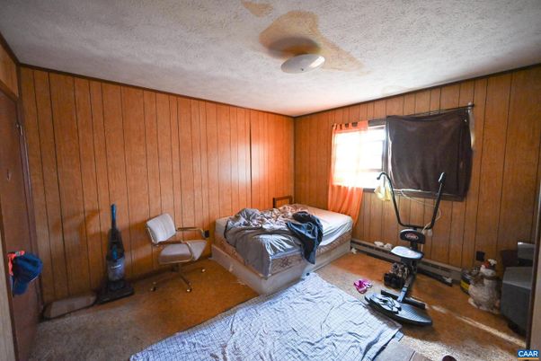Bedroom, Interior, Wooden Walls