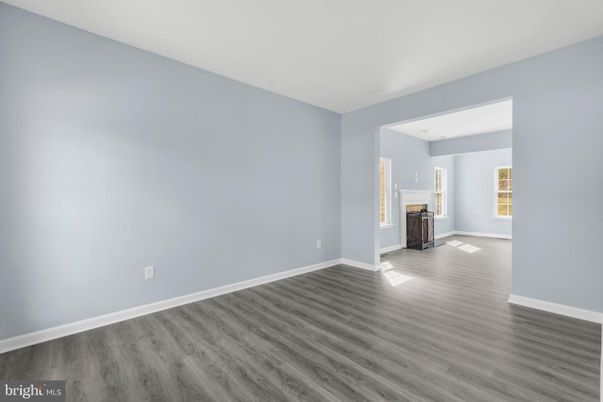 Empty room, Interior, Wood Texture Flooring