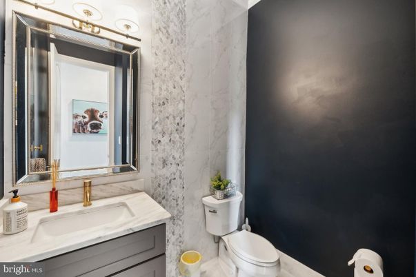 Bathroom, Interior, Marble Walls