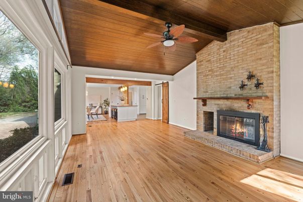 Fireplace, Interior, Stone Walls, Wooden Beams, Wooden Ceilings, Wood Texture Flooring