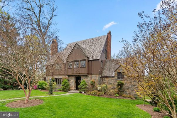 Exterior, Facade, Brick Facade, Tudor Revival