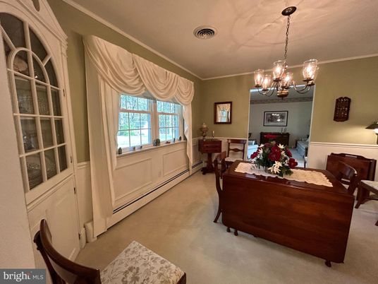 Chandelier, Dining room, Interior
