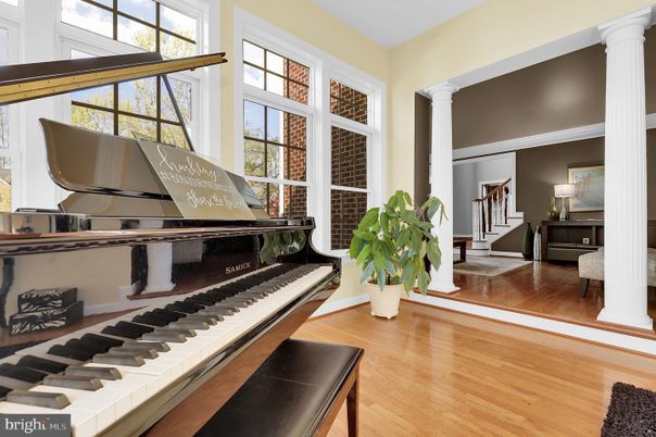 Interior, Piano, Wood Texture Flooring