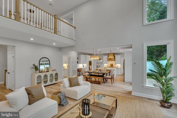 Dining room, Interior, Kitchen, Living room, Pendant Lights, Recessed Lighting, Wood Texture Flooring