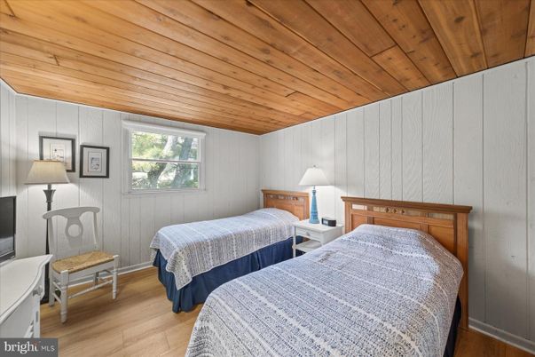 Bedroom, Interior, Wooden Ceilings, Wood Texture Flooring