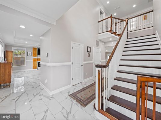Interior, Marble, Recessed Lighting