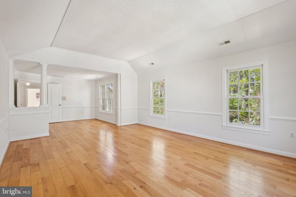 Empty room, Interior, Wood Texture Flooring