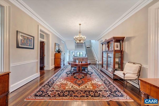 Chandelier, Interior, Wood Texture Flooring