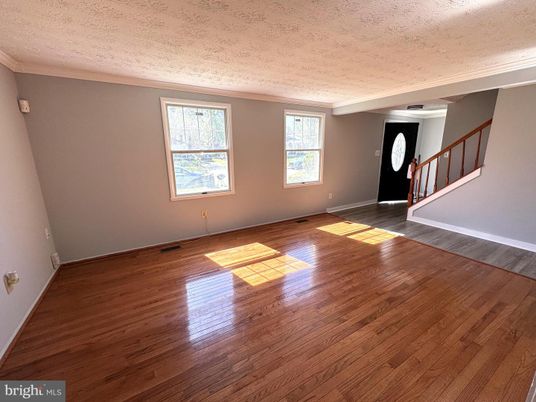 Empty room, Interior, Wood Texture Flooring
