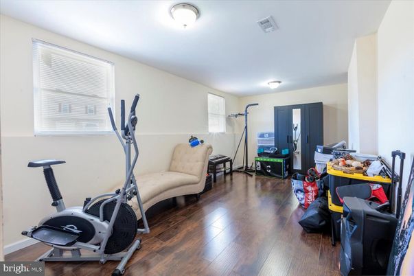 Fitness Equipment, Interior, Wood Texture Flooring