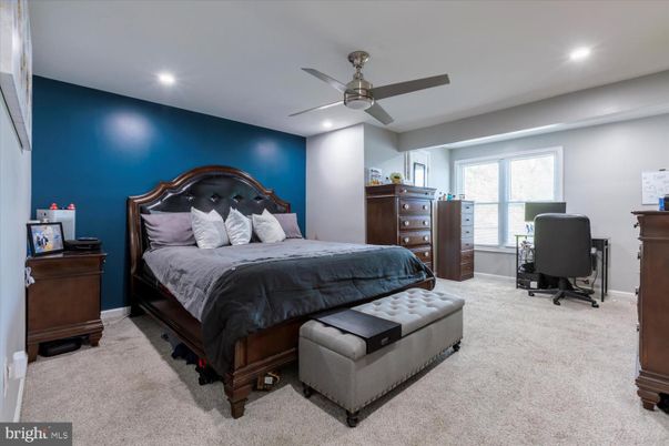 Bedroom, Home Office, Interior, Recessed Lighting