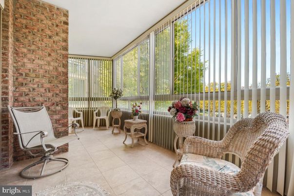 Interior, Stone Walls, Sun Room
