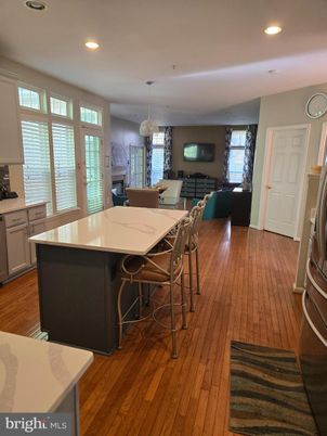 Dining room, Interior, Kitchen, Living room, Pendant Lights, Recessed Lighting, Wood Texture Flooring