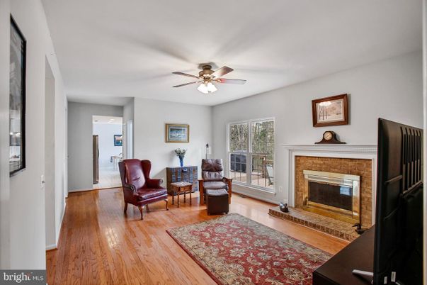 Fireplace, Interior, Wood Texture Flooring