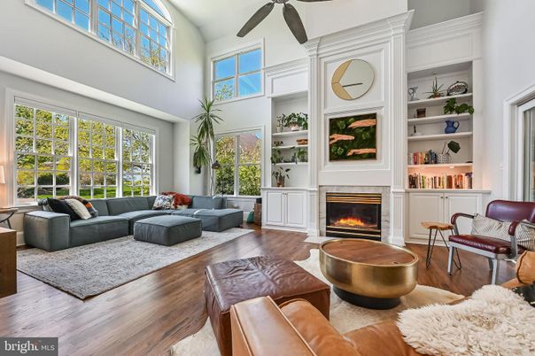 Fireplace, Interior, Living room, Wood Texture Flooring