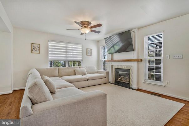 Fireplace, Interior, Living room, Wood Texture Flooring