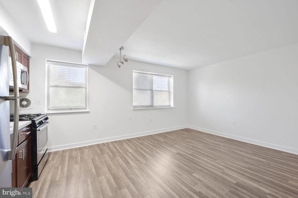 Empty room, Interior, Kitchen, Wood Texture Flooring