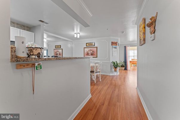 Dining room, Interior, Wood Texture Flooring