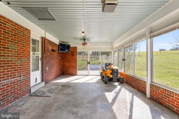 Interior, Stone Walls, Sun Room