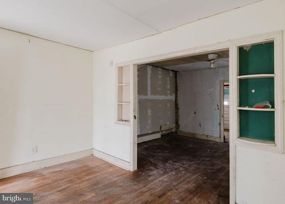 Empty room, Interior, Wood Texture Flooring