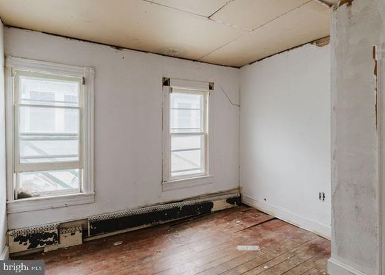 Empty room, Interior, Wood Texture Flooring