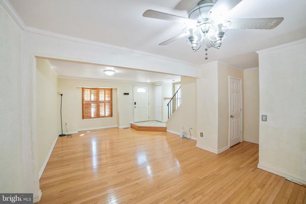 Empty room, Interior, Wood Texture Flooring