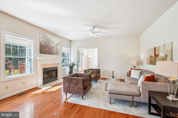 Fireplace, Interior, Living room, Wood Texture Flooring