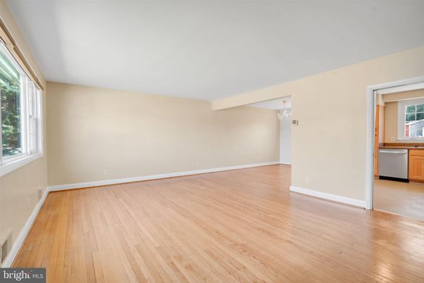 Empty room, Interior, Kitchen, Wood Texture Flooring