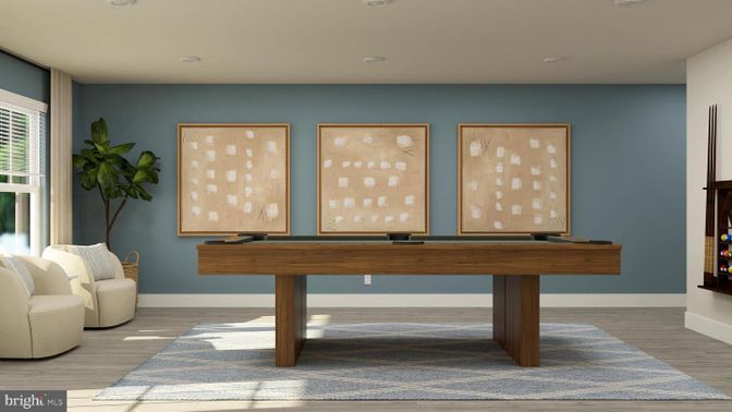 Interior, Recessed Lighting, Wood Texture Flooring