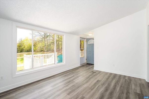 Empty room, Interior, Wood Texture Flooring