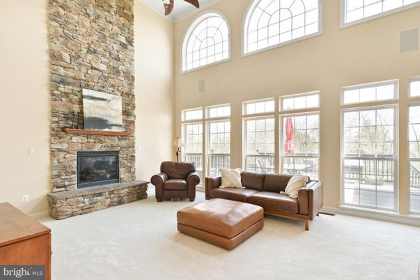 Fireplace, Interior, Living room, Stone Walls