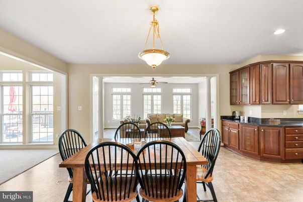 Dining room, Interior, Living room, Pendant Lights, Recessed Lighting