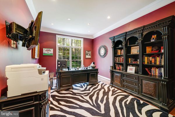Home Office, Interior, Recessed Lighting