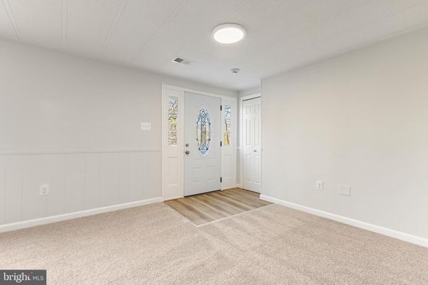 Empty room, Interior, Wood Texture Flooring