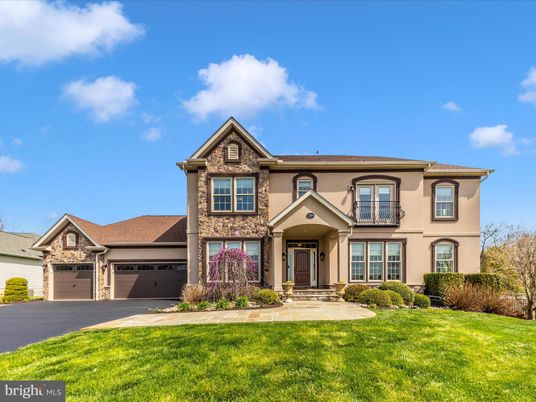 Attached, Backyard, Exterior, Facade, Brick Traditional