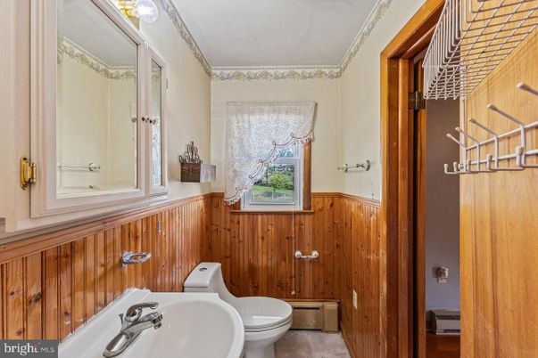 Bathroom, Interior, Wooden Walls