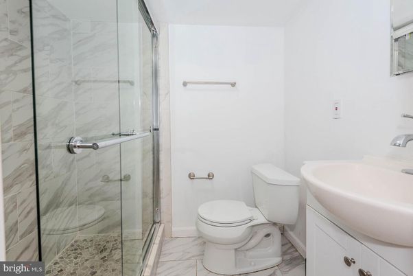 Bathroom, Glass Shower, Interior, Marble, Marble Walls