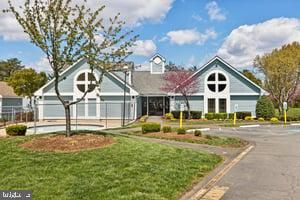 Attached, Backyard, Exterior, Facade, Tudor Revival