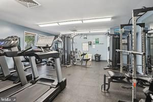 Fitness Equipment, Gym, Interior