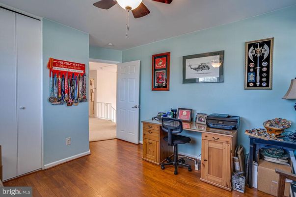 Home Office, Interior, Wood Texture Flooring