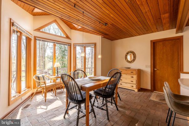 Dining room, Interior, Wooden Beams, Wooden Ceilings