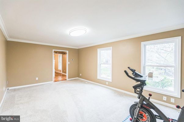 Fitness Equipment, Interior, Wood Texture Flooring