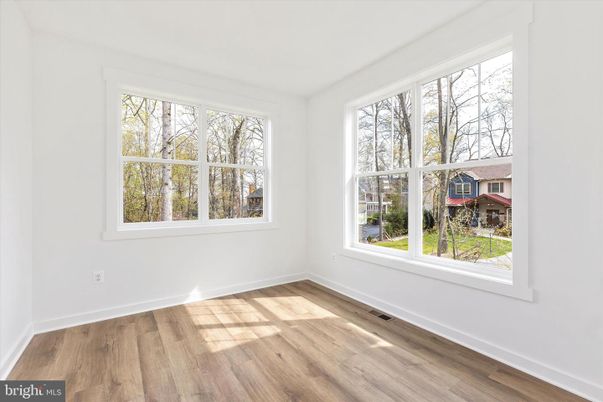 Empty room, Interior, Wood Texture Flooring