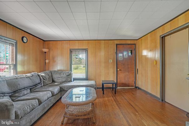 Interior, Living room, Wood Texture Flooring, Wooden Walls