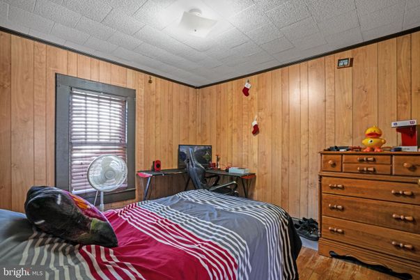 Bedroom, Interior, Wood Texture Flooring, Wooden Walls