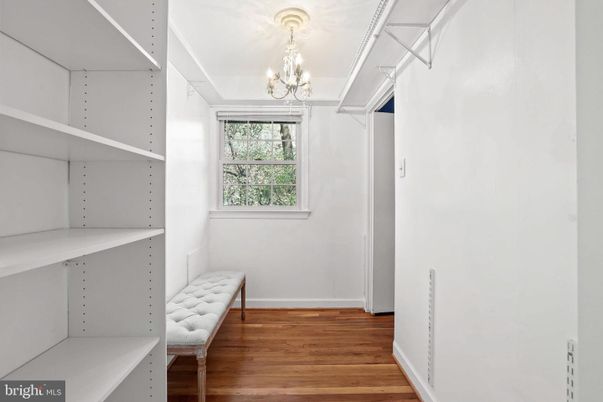 Chandelier, Interior, Walk-in Closets, Wood Texture Flooring